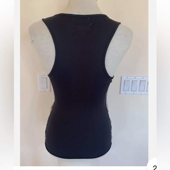 SzS Racerback Sleeveless Top with Ribbon detail EUC - Picture 10 of 11